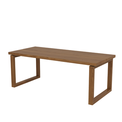 莫比恩实木餐桌大长书桌