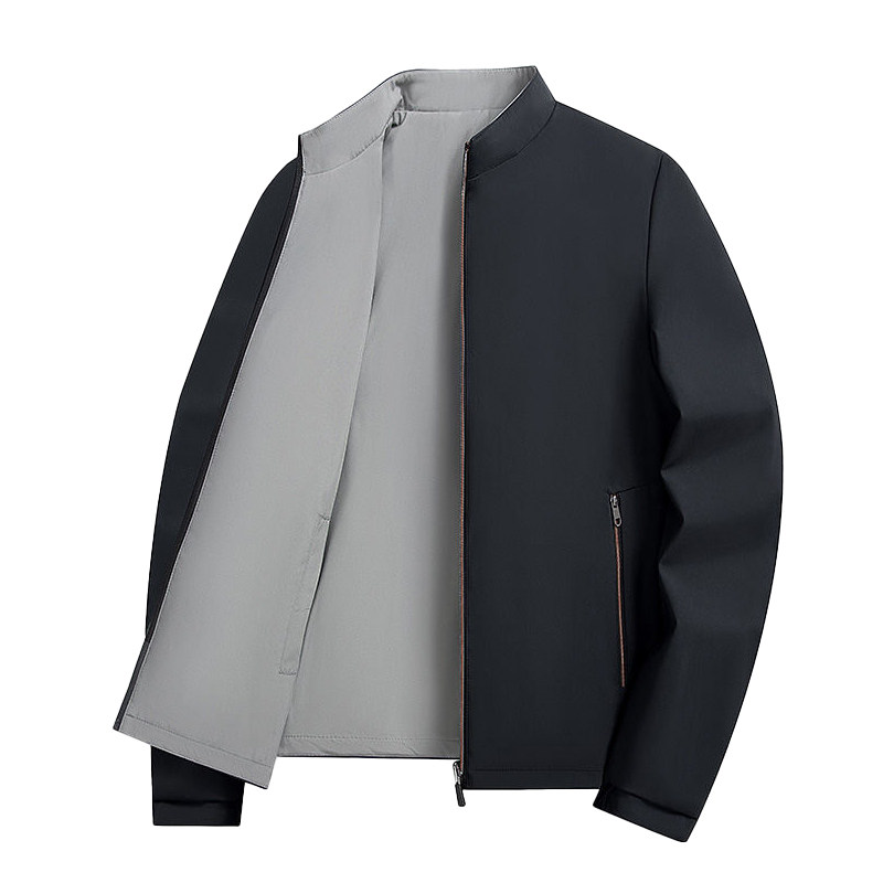 培蒙春秋新款男士商务休闲夹克