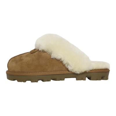 皮毛一体毛毛拖鞋包头厚底雪地靴