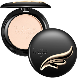 泰国Mistine羽翼Wings隐形干粉饼 控油持久不脱妆定妆遮瑕防水10g