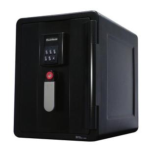盾牌家用小型防火防水保险柜箱隐形嵌入防盗办公室办公入墙衣柜迷你电子密码锁重型可固定2901款高40cm夹万
