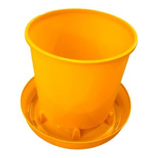 加厚大鸡料槽食槽喂食器养鸭养鹅40公斤加大料桶饲料桶加厚鸡设备