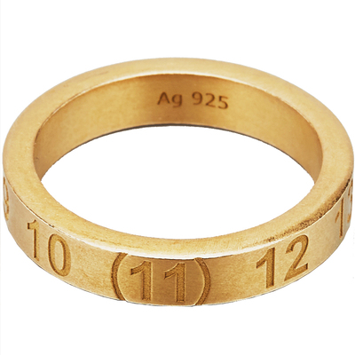 马吉拉数字LOGO戒指首饰