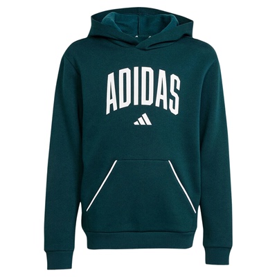 Adidas阿迪达斯抓绒运动休闲连帽卫衣套头衫JV7337