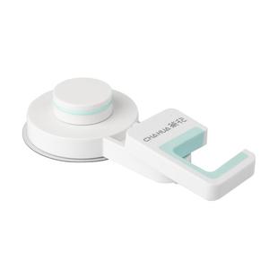 茶花简约拖把架强力拖把挂钩免打孔粘胶卫生间浴室壁挂式墙上收纳