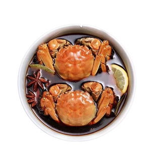 花雕熟醉蟹即食全母大闸蟹醉蟹熟食螃蟹六月黄可礼盒顺丰冷链包邮