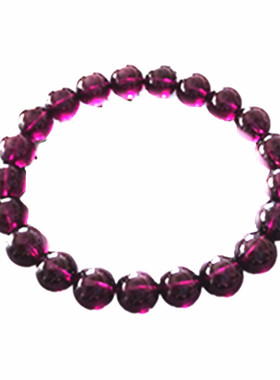 石榴石单圈手链石榴石原创