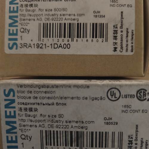 3RA2913-2AA1 3RA1921-1DA00 转向组合组件 工业连接模块