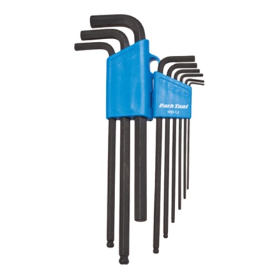正品USA美国产 PARKTOOL HXS-1.2 内六角扳手套装组2-10号 硬度高