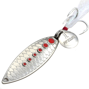 巨洋鱼鳞蛭路亚亮片水蛭进化版羽毛钩假饵翘嘴鲈鱼必杀钓鱼饵