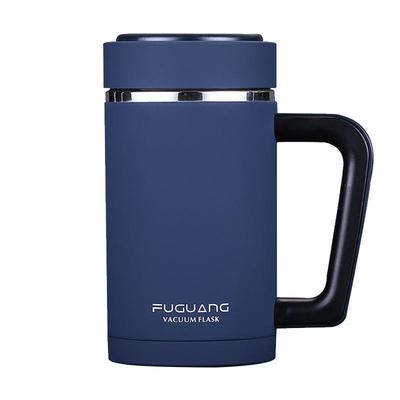 富光保温杯男女办公室带把手柄