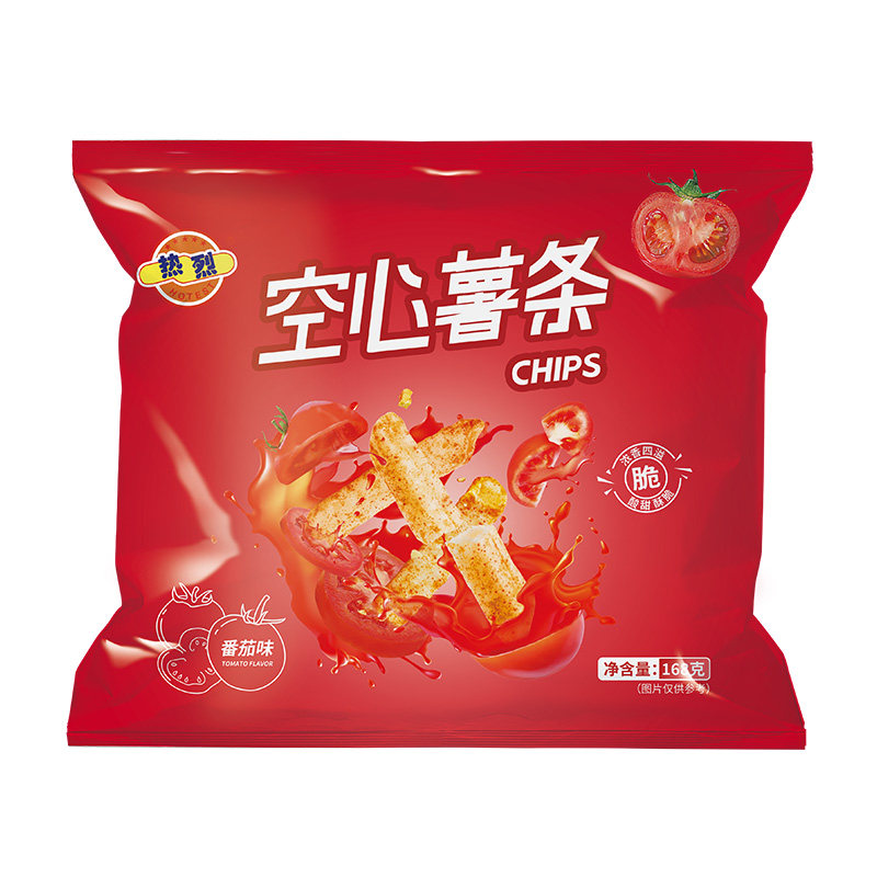 热烈空心薯休闲零食电影院同款空心薯条袋装万达影城薯条好吃零食