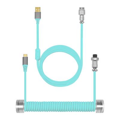 学生党的入门航插线PU键盘航插线