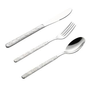 onlycook高级感牛排专用刀叉套装石纹不锈钢西餐餐具勺子叉子餐刀