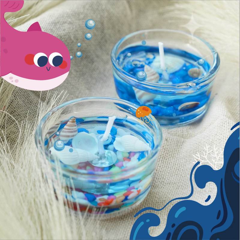 迪乐姆果冻蜡烛diy材料彩果节日手工包氛围杯装饰礼物益智泥蜡烛