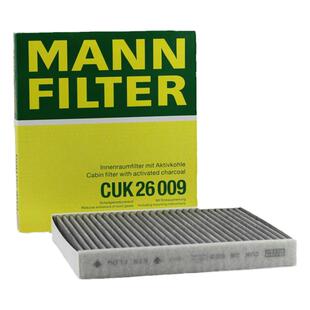 适配凌渡高尔夫7新明锐奥迪A3新迈腾新途观 曼牌空调滤芯CUK26009