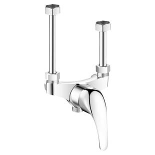 电热水器混水阀淋浴水龙头加厚卫生间明装u型阀冷热花洒配件大全