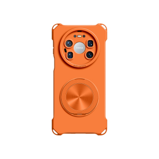 支架适用华为mate80promax手机壳mate80四角套斜挎mate80pro新款70背带硅胶pro挂绳60磁吸p的女Air橙色独特外