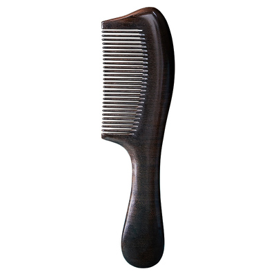 叶梳匠大尺寸沉贵宝檀木梳防静电