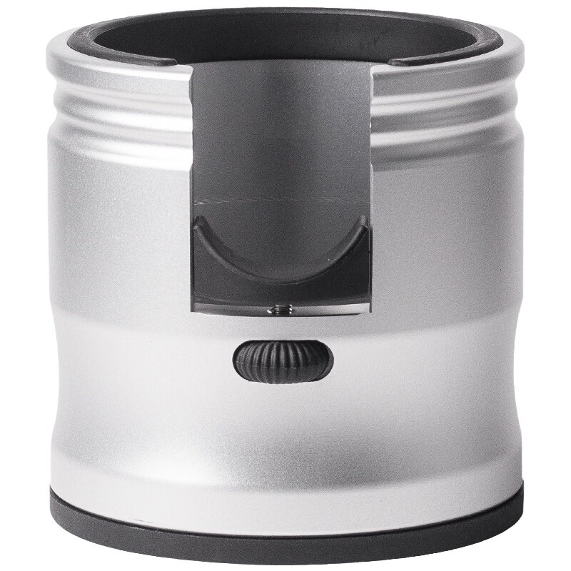 咖啡压粉座手柄支架铝合金压粉锤布粉器底座51mm58mm通用配套器具
