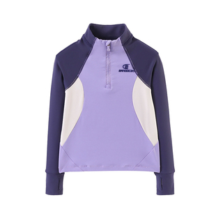 半度闲女大童春装运动上衣T恤洋气25新款女孩春秋款休闲打底衫潮t