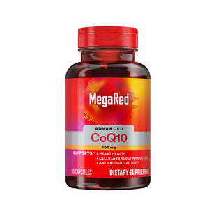 Schiff MegaRed辅酶Q10高含量200mg90粒硬胶囊护心脑强健心肌
