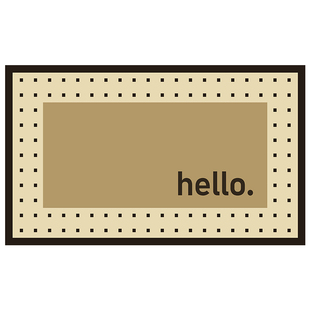 美式入户地垫复古高端进门脚垫家用门口耐脏地毯丝圈玄关防滑门垫