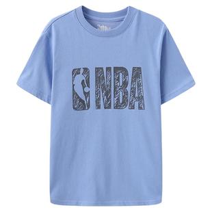 nbakids童装2025年夏季新款儿童短袖T恤宽松舒适上衣K252TS901P