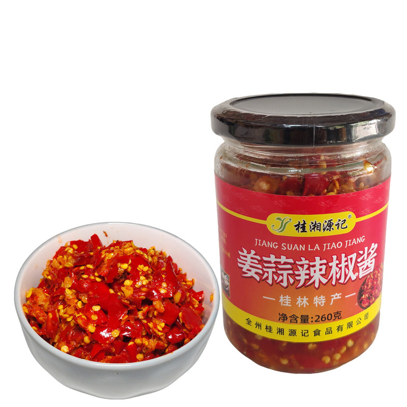 全州姜蒜辣260g/瓶剁椒酱