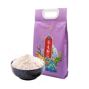 二龙屯荞麦粉家用纯荞面杂粮面粉斤小包装正宗东北荞面2kg4