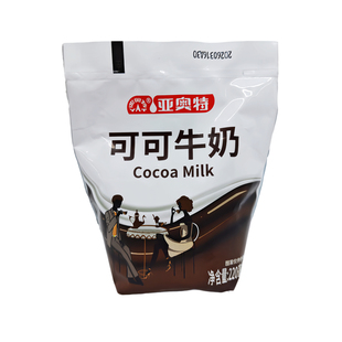 亚奥特可可牛奶牛角包220ml*12袋山东泰安特产常温60天包邮学生