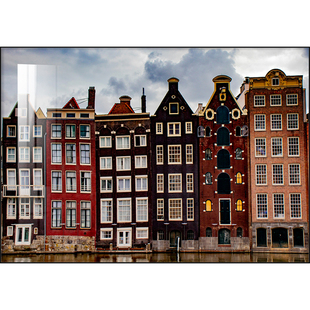 客厅高级感大气挂画摄影作品现代简约沙发背景墙画小众艺术轻奢画