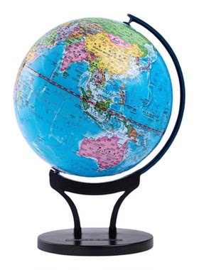 地球仪正版学生用大号初中生儿童启蒙世界地图摆件创意14.2cm高中生用地理教学版世界大号客厅装饰小学生礼物