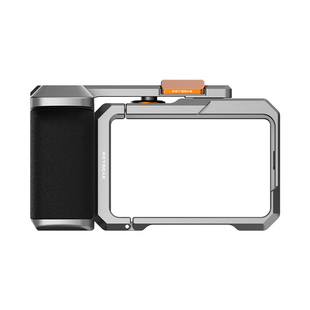 REYGEAK适用大疆Action5pro/4/3街拍手柄金属兔笼磁吸快拆底座运动相机UV黑柔滤镜钢化膜三脚架收纳包配件