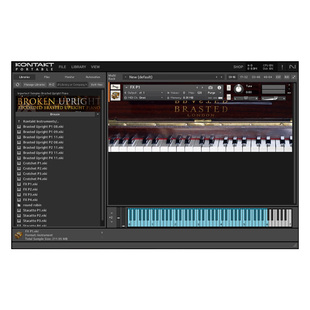 老式酒吧立式钢琴音源Imperfect Samples Brasted Upright Piano