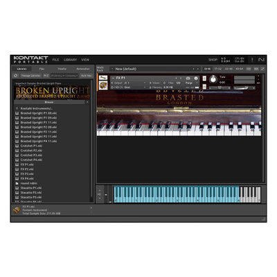 老式酒吧立式钢琴音源