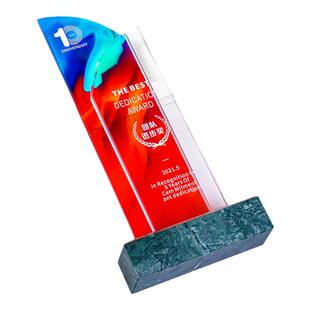 新款创意奖杯免费刻字定制定做年会颁奖优秀员工纪念冠军荣誉团队