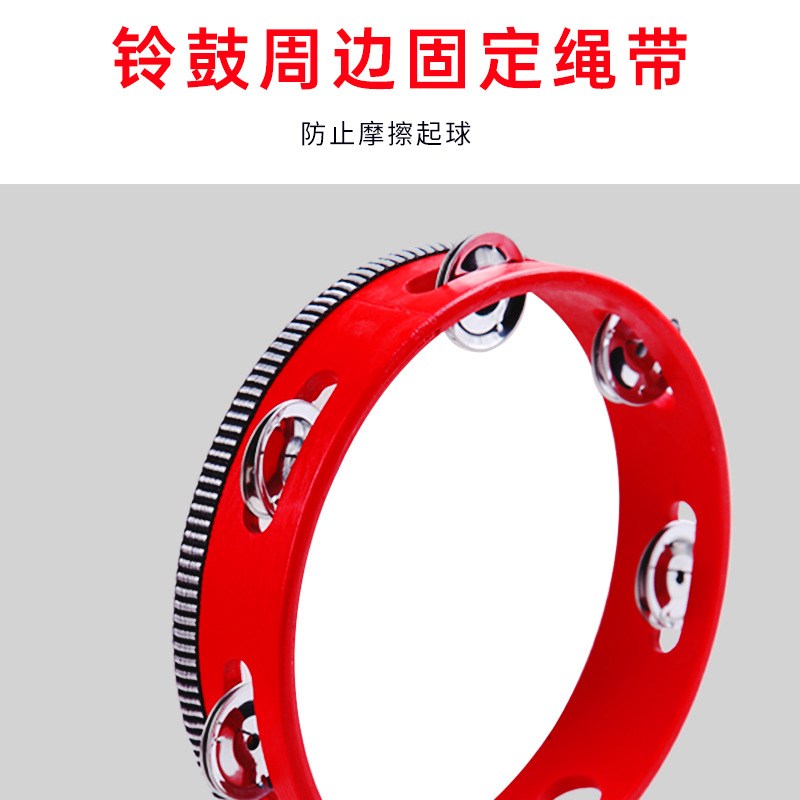 新疆舞蹈考级手拍鼓四六级幼儿园道具摇铃儿童二三专用老师铃鼓小