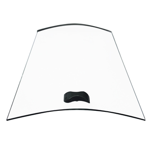 展示柜点菜柜弧形玻璃保鲜柜冒菜柜冷柜冷藏冷冻热弯玻璃门配件