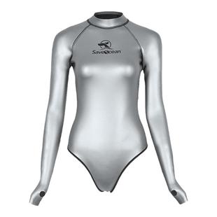 现货Bestdive潜好 SaveOcean 2MM炫彩比基尼露背自由潜水服湿衣女