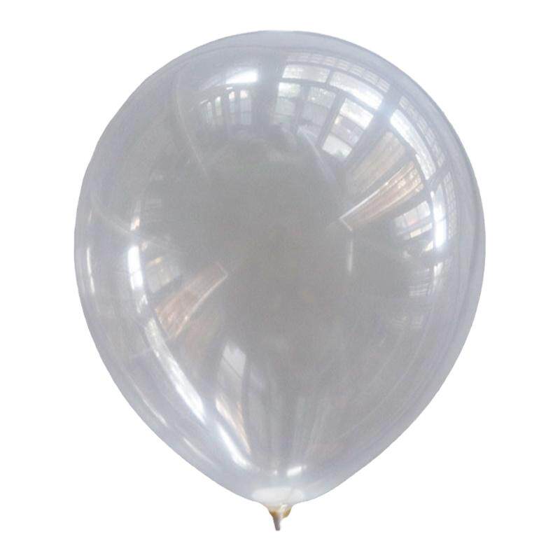 透明乳胶气球橡胶汽球泡泡球圆形生日场景装饰布置硅胶弹性乳胶球