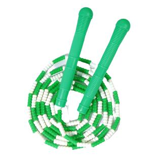 儿童跳绳小学生专用竹节不打结可调节体育训练绳子珠节花式比赛绳