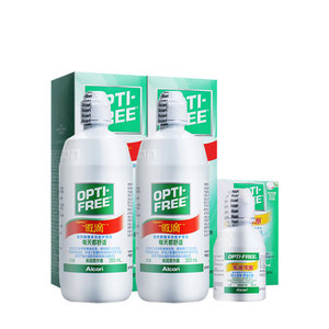 爱尔康傲滴护理液瓶隐形眼镜355ml*2+60洗美瞳药水旗舰店官方正品