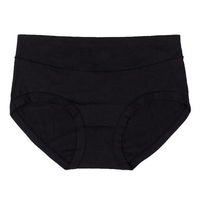 纯色大码女士内裤女生莫代尔中高腰柔软高弹大码妈妈三角短裤头
