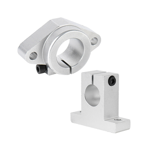 林玥精工卧式立式光轴支撑固定座底座支架支撑座SK8SHF12