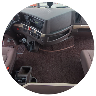 柳汽乘龙H5脚垫全包围货车用品大全驾驶室配件内饰装饰丝圈自卸车