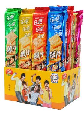 乐吧脆50g多口味非油炸薯片