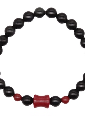 手链手串黑曜石原创设计男女单圈