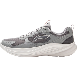 李宁轻风v2丨跑步鞋男网面透气春季新款减震回弹防泼水休闲运动鞋