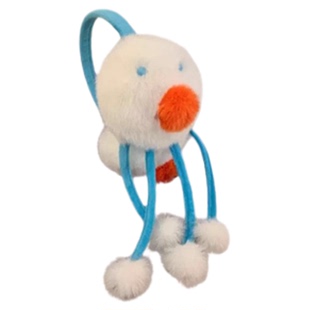 可爱雪人耳罩女款2025新款冬季保暖防风防寒耳套骑行防冻耳捂子